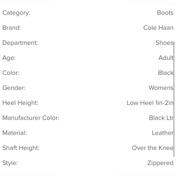 Cole Haan Isabelle Over the knee riding boots - Picture 7 of 7